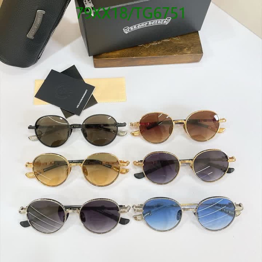 Chrome Hearts-Glasses Code: TG6751 $: 79USD