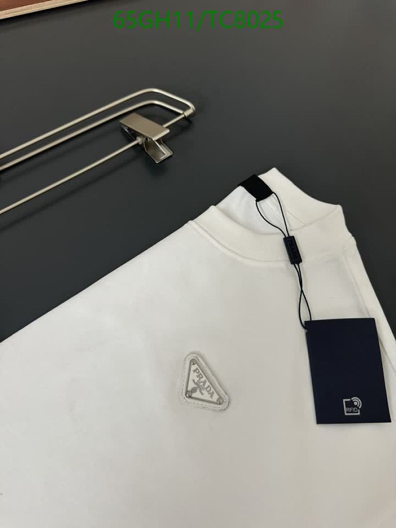 Prada-Clothing Code: TC8025 $: 65USD