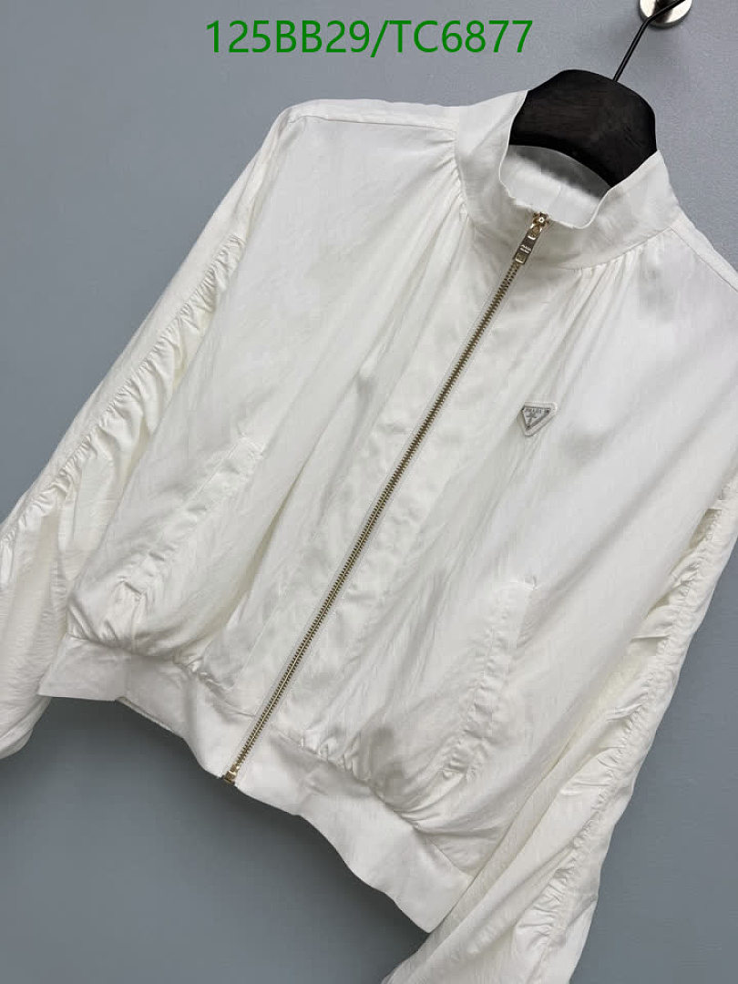 Prada-Clothing Code: TC6877 $: 125USD
