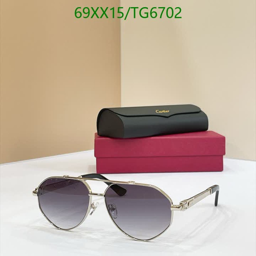 Cartier-Glasses Code: TG6702 $: 69USD