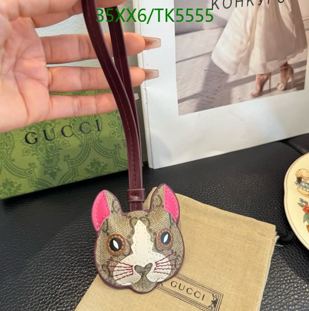 Gucci-Keychains & Bag Charms Code: TK5555 $: 35USD