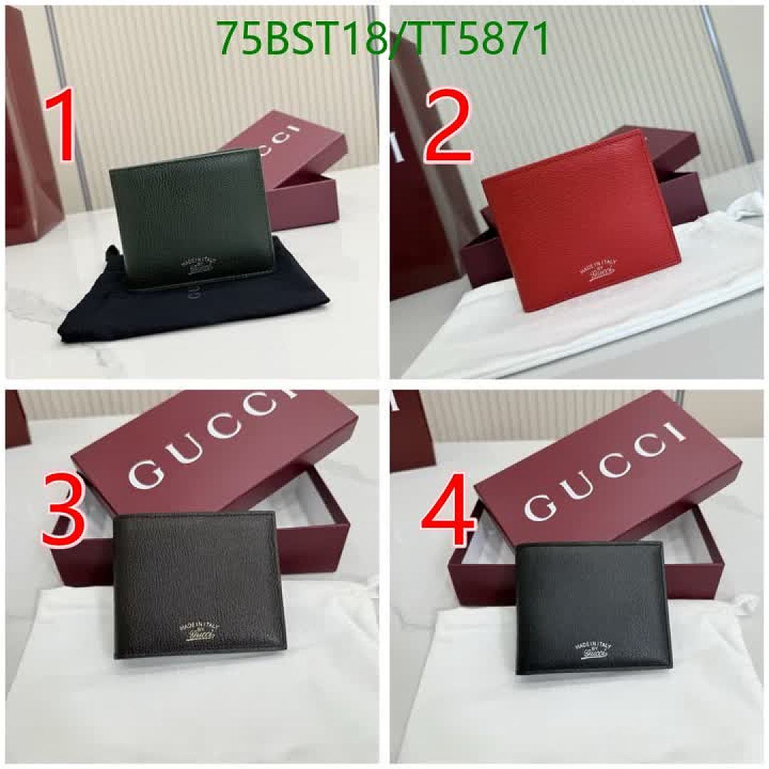 Gucci-Wallets(5A) Code: TT5871 $: 75USD