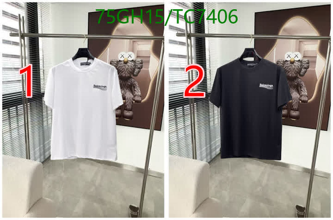 Balenciaga-Clothing Code: TC7406 $: 75USD