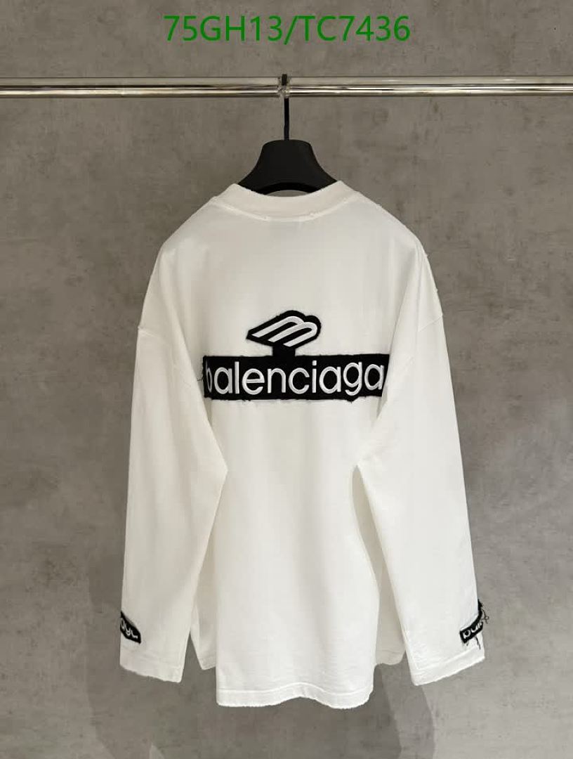 Balenciaga-Clothing Code: TC7436 $: 75USD