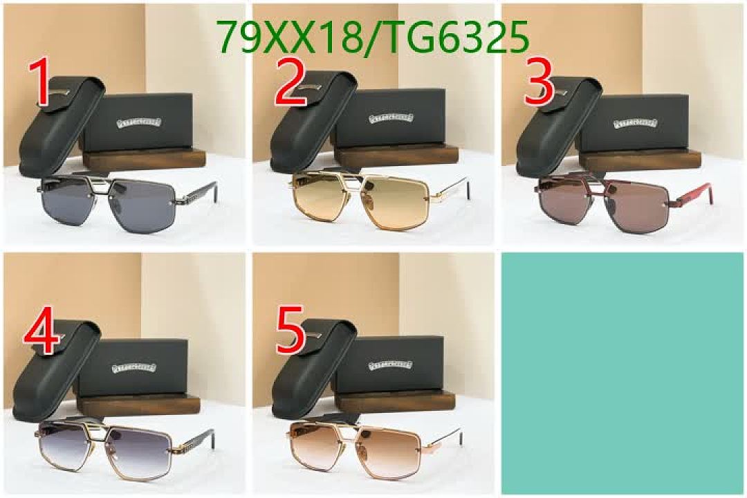 Chrome Hearts-Glasses Code: TG6325 $: 79USD