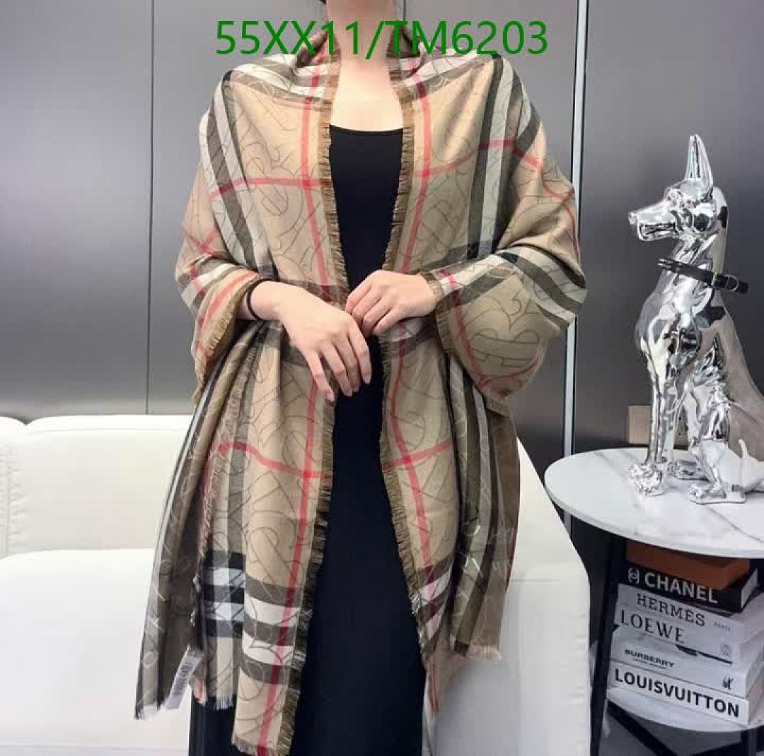 Burberry-Scarves Code: TM6203 $: 55USD