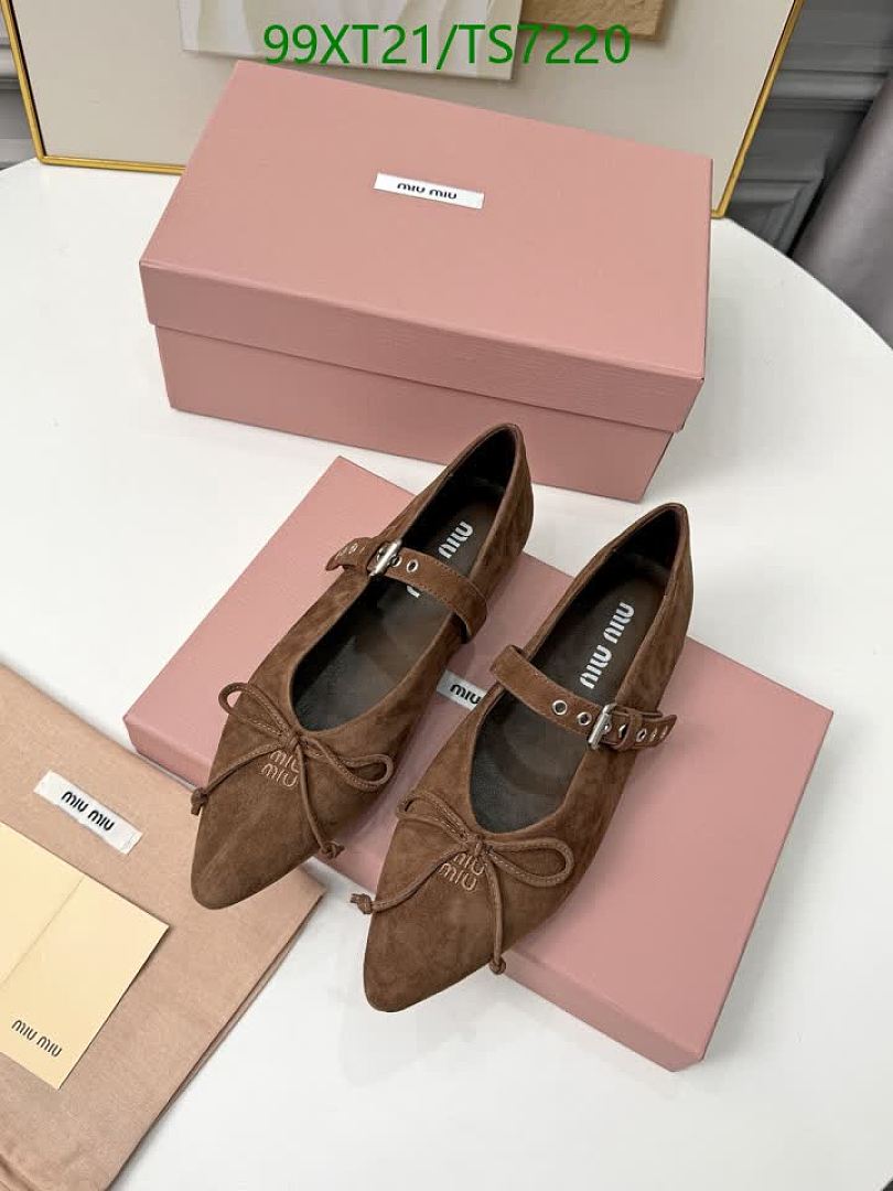 Miu Miu-Shoes(Women) Code: TS7220 $: 99USD