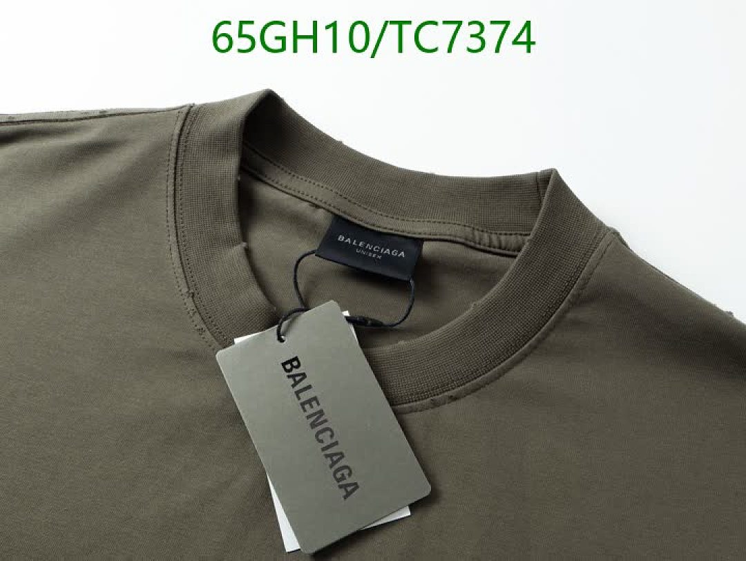 Balenciaga-Clothing Code: TC7374 $: 65USD