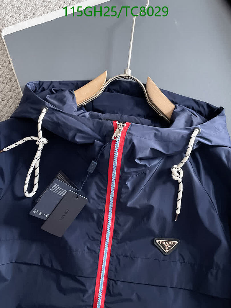 Prada-Clothing Code: TC8029 $: 115USD