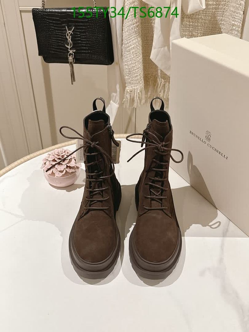 Brunello Cucinelli-Shoes(Women) Code: TS6874 $: 155USD