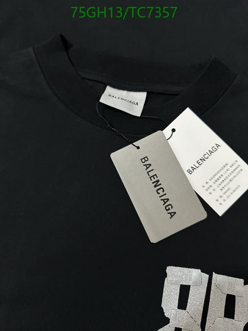 Balenciaga-Clothing Code: TC7357 $: 75USD
