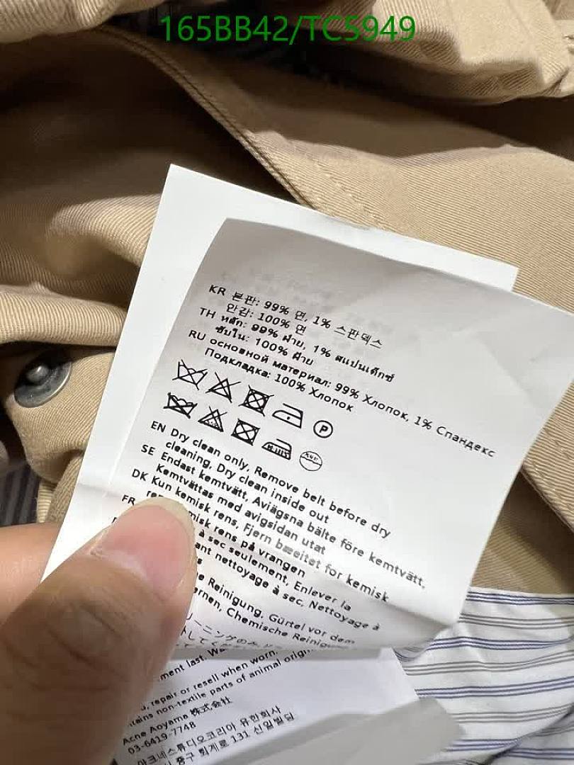 Acne Studios-Clothing Code: TC5949 $: 165USD
