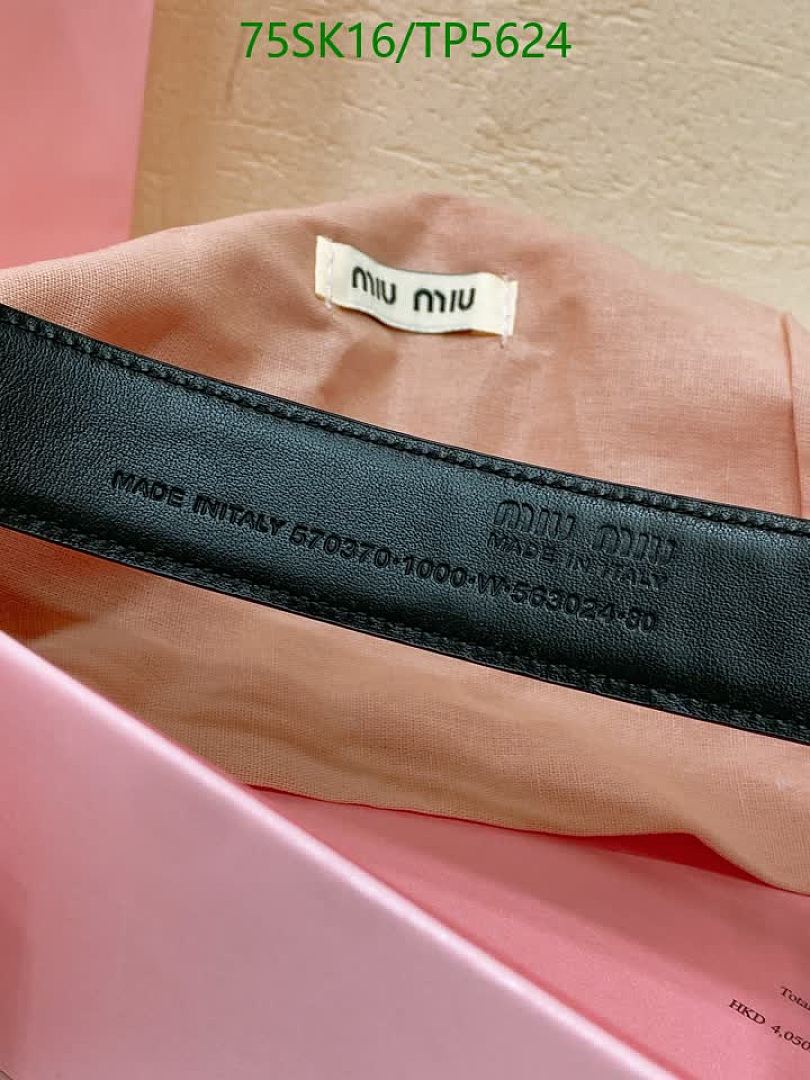 MIU MIU-Belts Code: TP5624 $: 75USD
