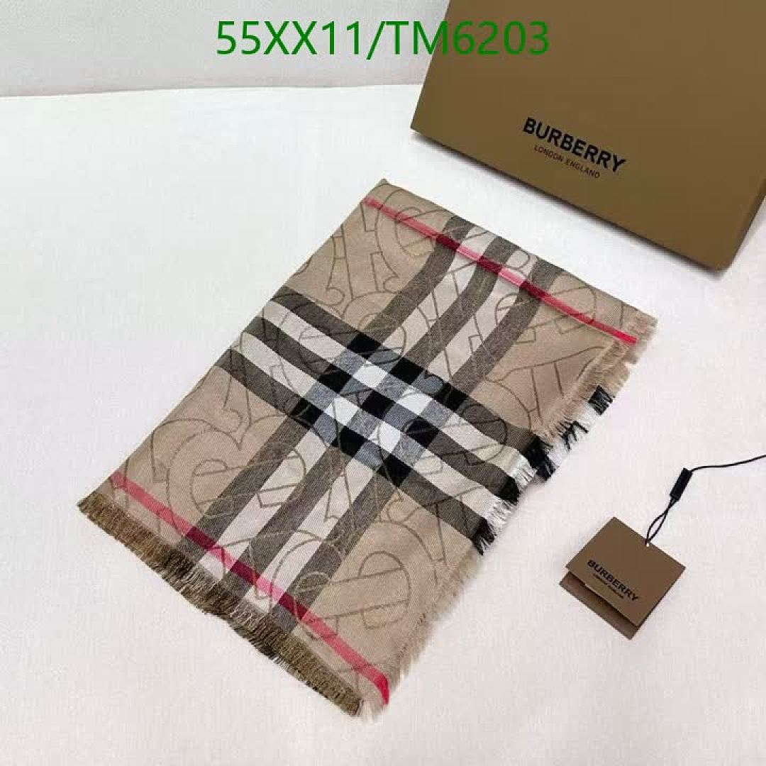 Burberry-Scarves Code: TM6203 $: 55USD