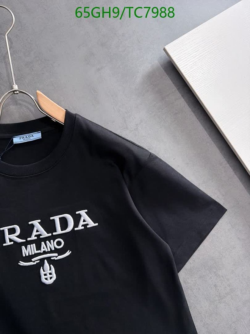 Prada-Clothing Code: TC7988 $: 65USD