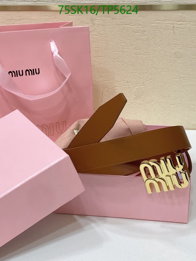 MIU MIU-Belts Code: TP5624 $: 75USD