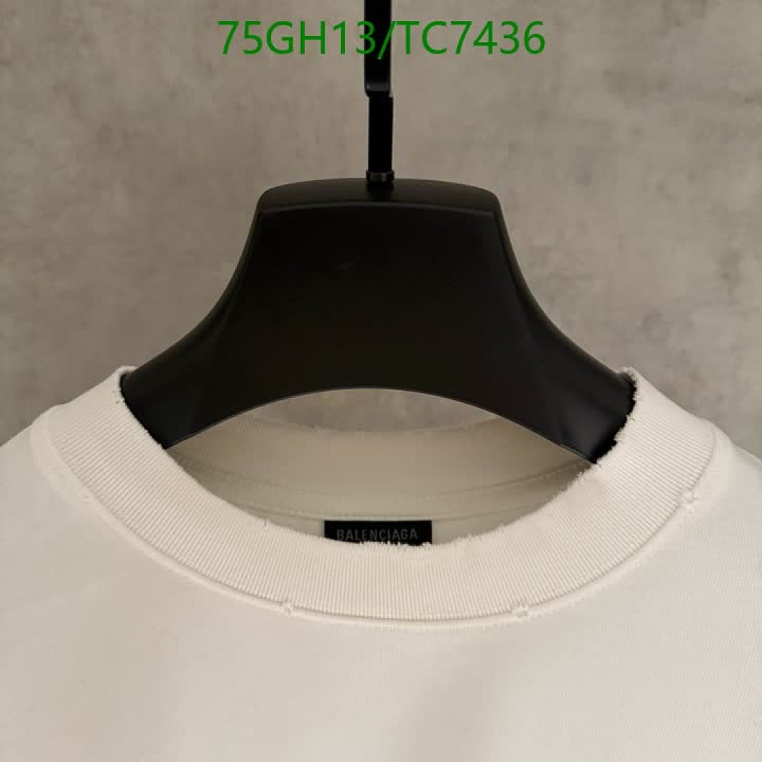 Balenciaga-Clothing Code: TC7436 $: 75USD