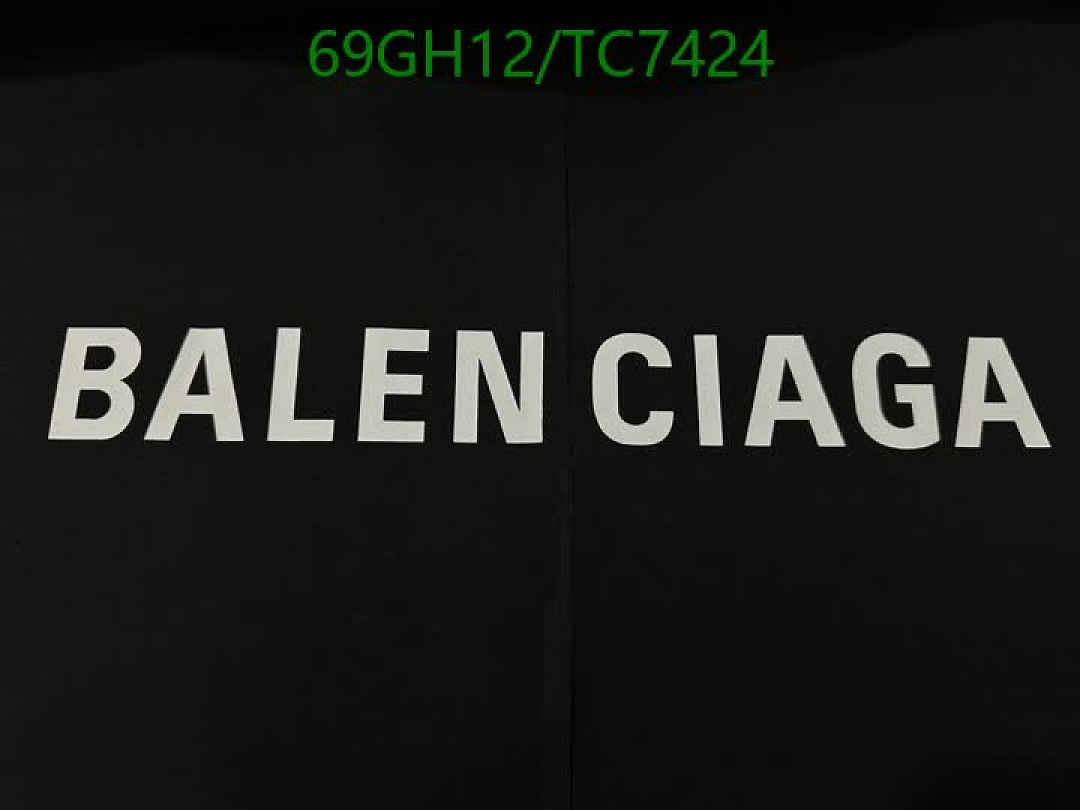 Balenciaga-Clothing Code: TC7424 $: 69USD