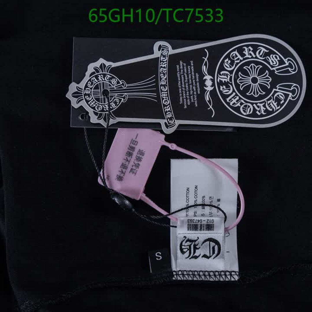 Chrome Hearts-Clothing Code: TC7533 $: 65USD