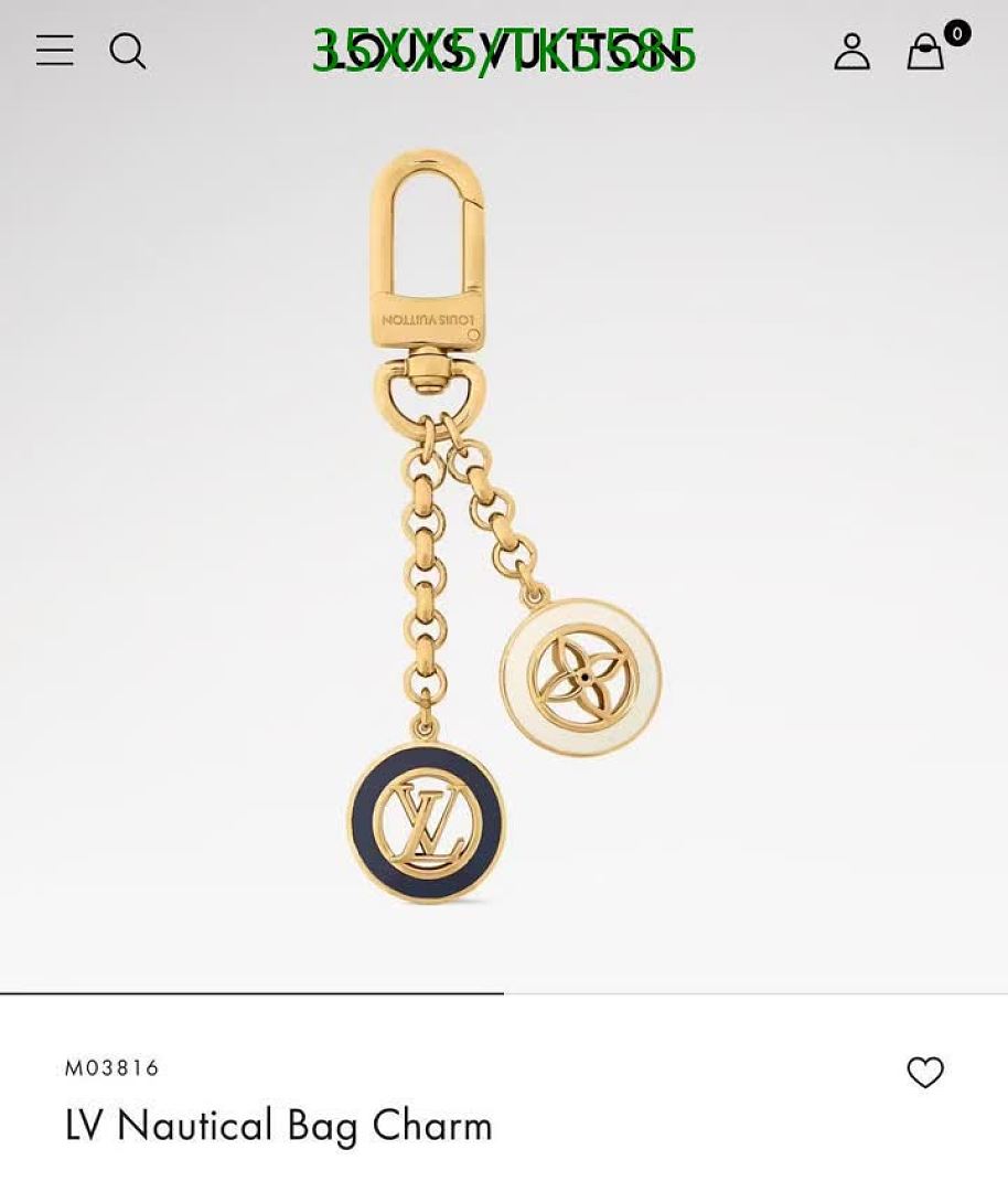 LV-Keychains & Bag Charms Code: TK5585 $: 35USD