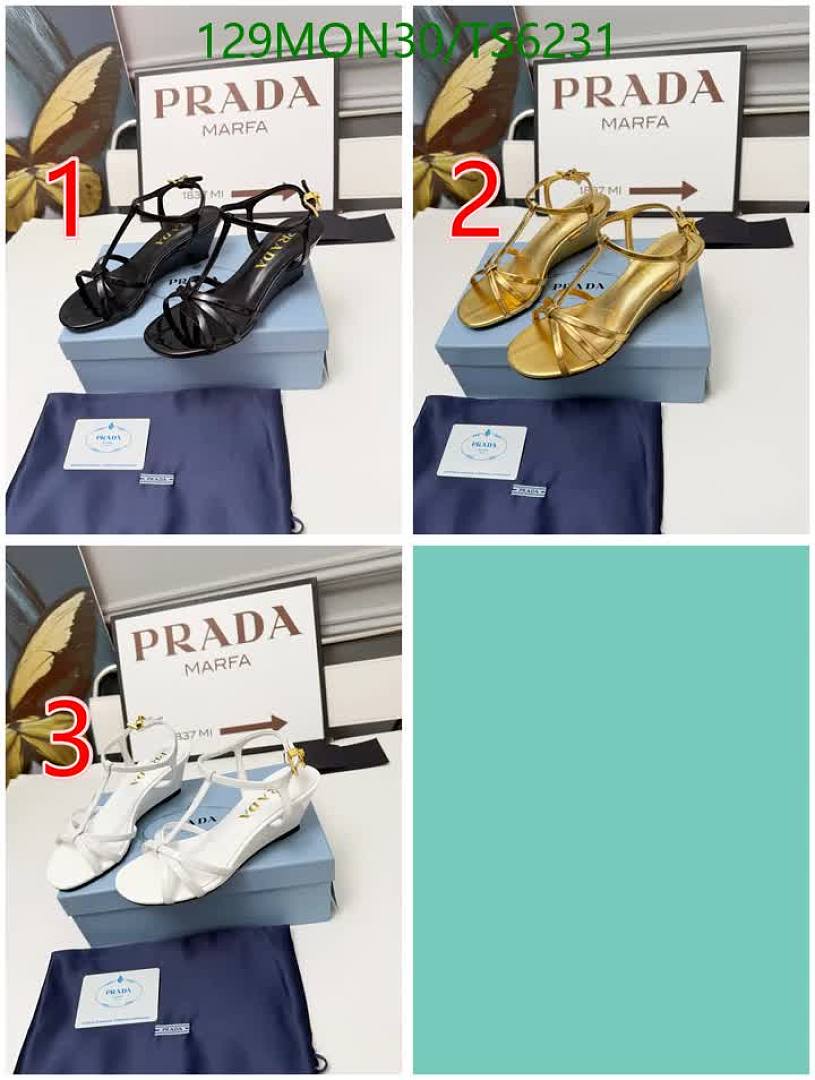 Prada-Shoes(Women) Code: TS6231 $: 129USD