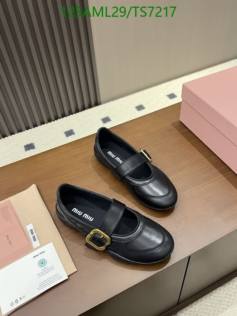 Miu Miu-Shoes(Women) Code: TS7217 $: 125USD