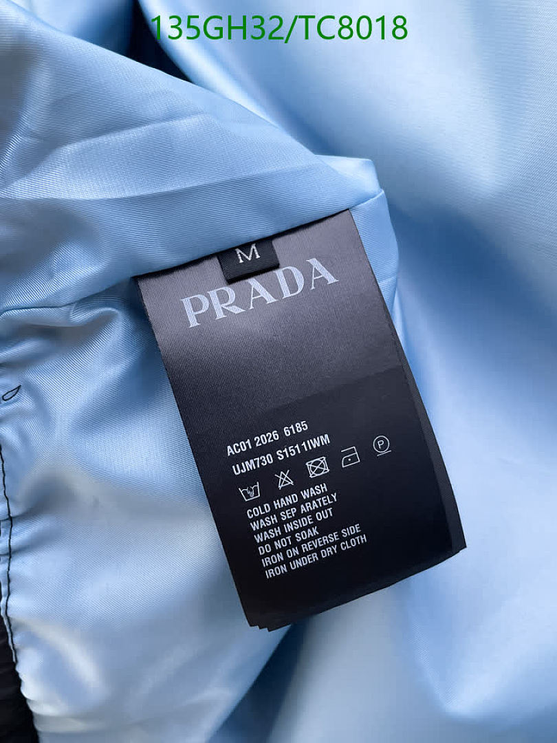 Prada-Clothing Code: TC8018 $: 135USD