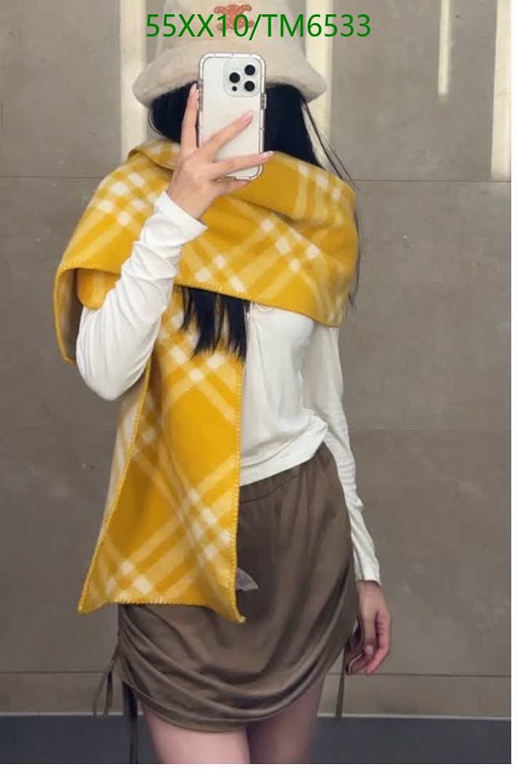 Burberry-Scarves Code: TM6533 $: 55USD
