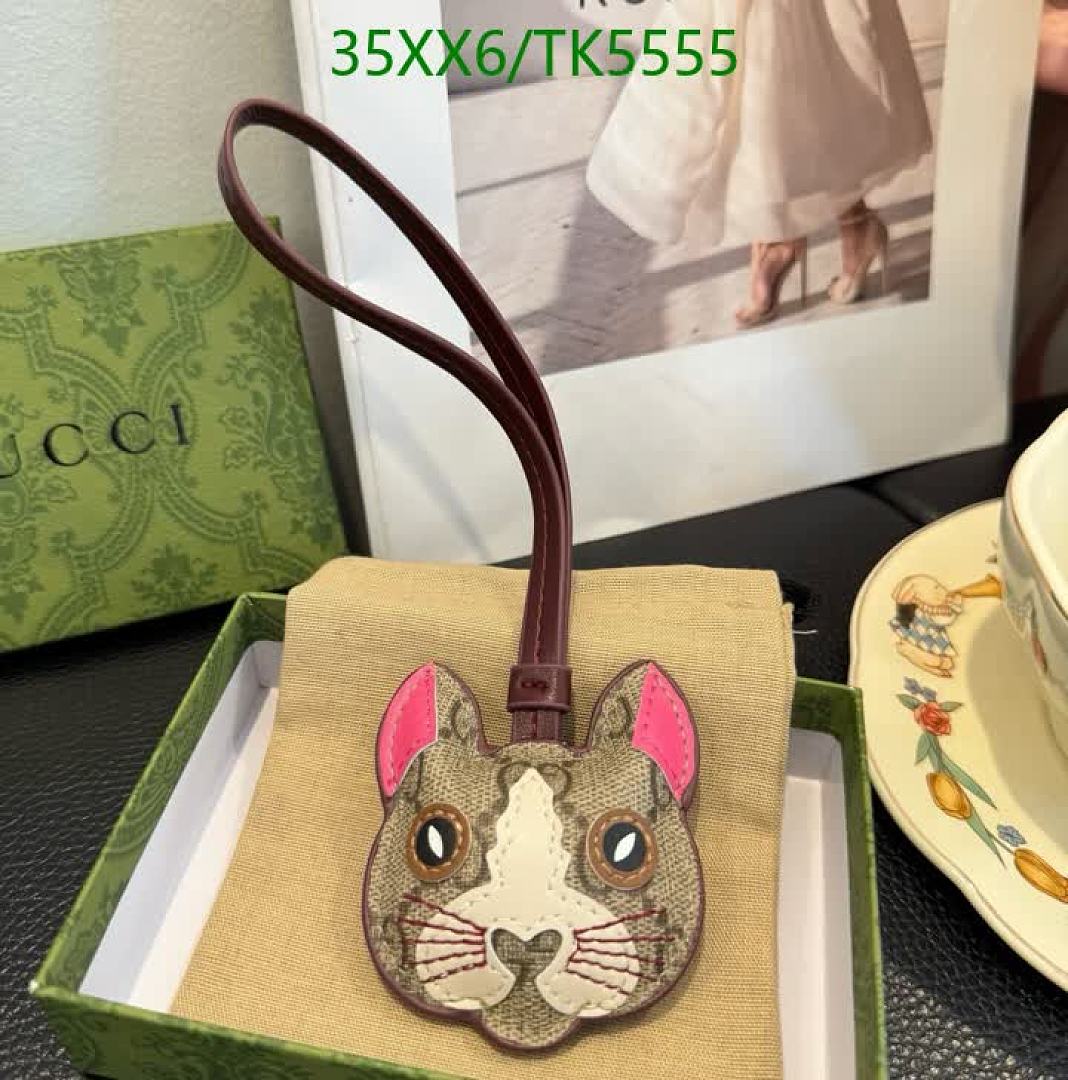 Gucci-Keychains & Bag Charms Code: TK5555 $: 35USD