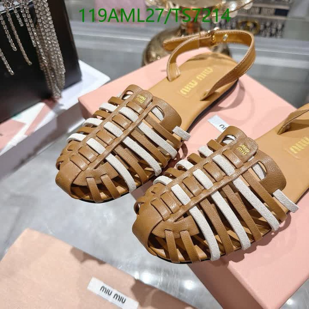 Miu Miu-Shoes(Women) Code: TS7214 $: 119USD