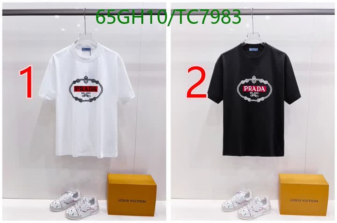 Prada-Clothing Code: TC7983 $: 65USD
