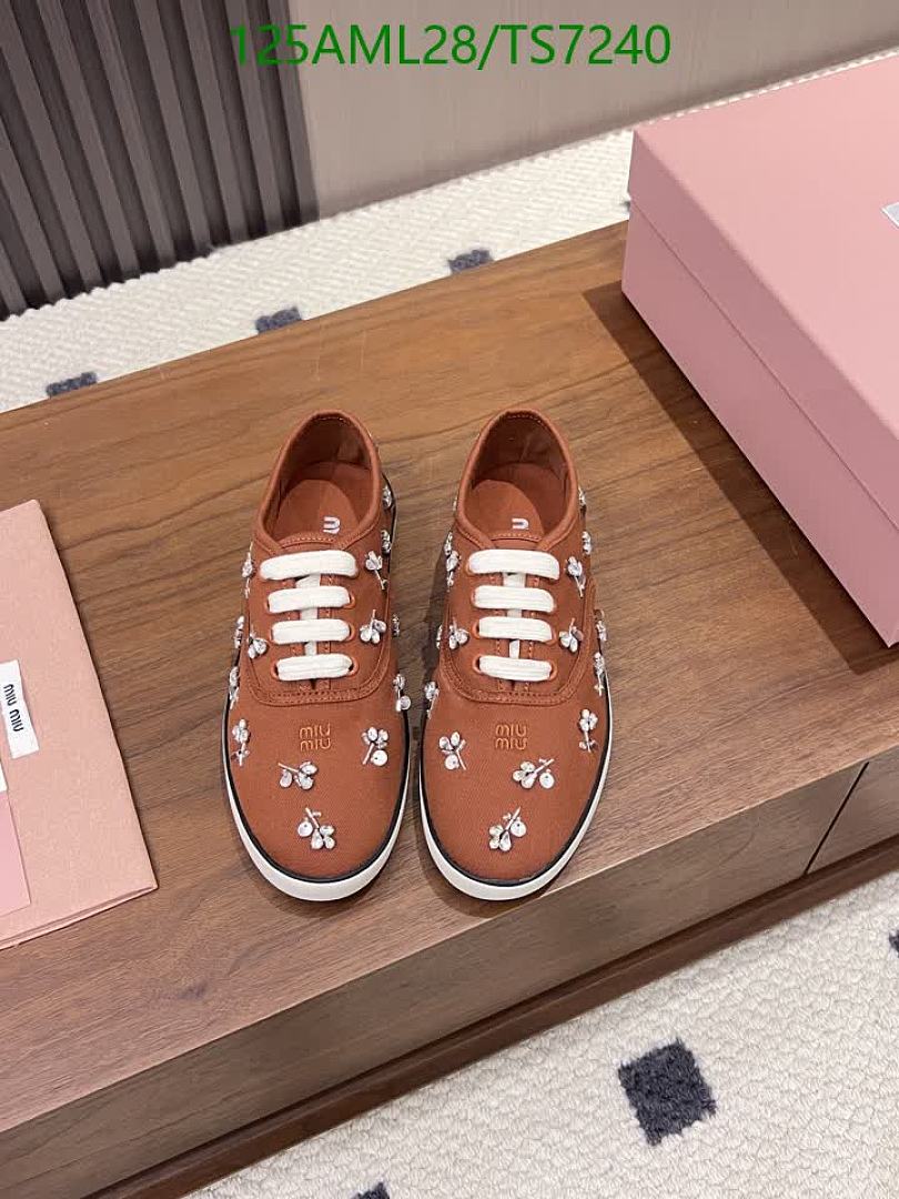 Miu Miu-Shoes(Women) Code: TS7240 $: 125USD