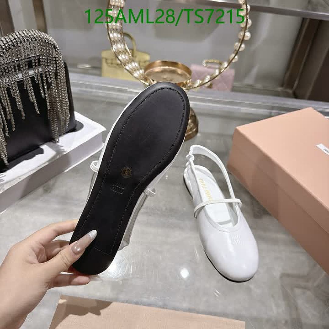 Miu Miu-Shoes(Women) Code: TS7215 $: 125USD