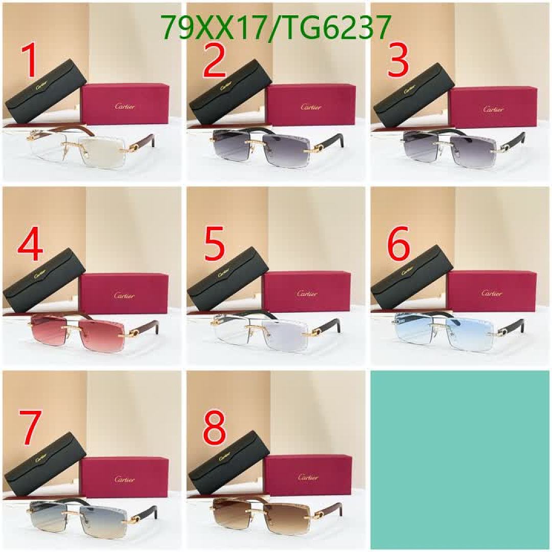 Cartier-Glasses Code: TG6237 $: 79USD