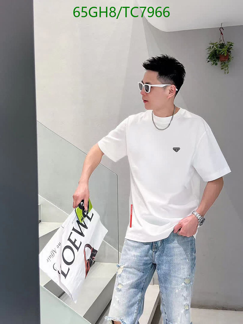 Prada-Clothing Code: TC7966 $: 65USD