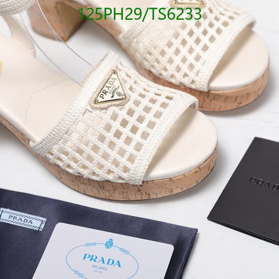 Prada-Shoes(Women) Code: TS6233 $: 125USD