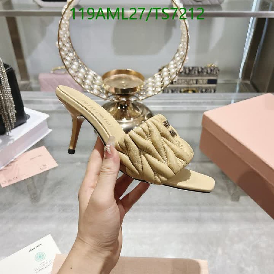 Miu Miu-Shoes(Women) Code: TS7212 $: 119USD