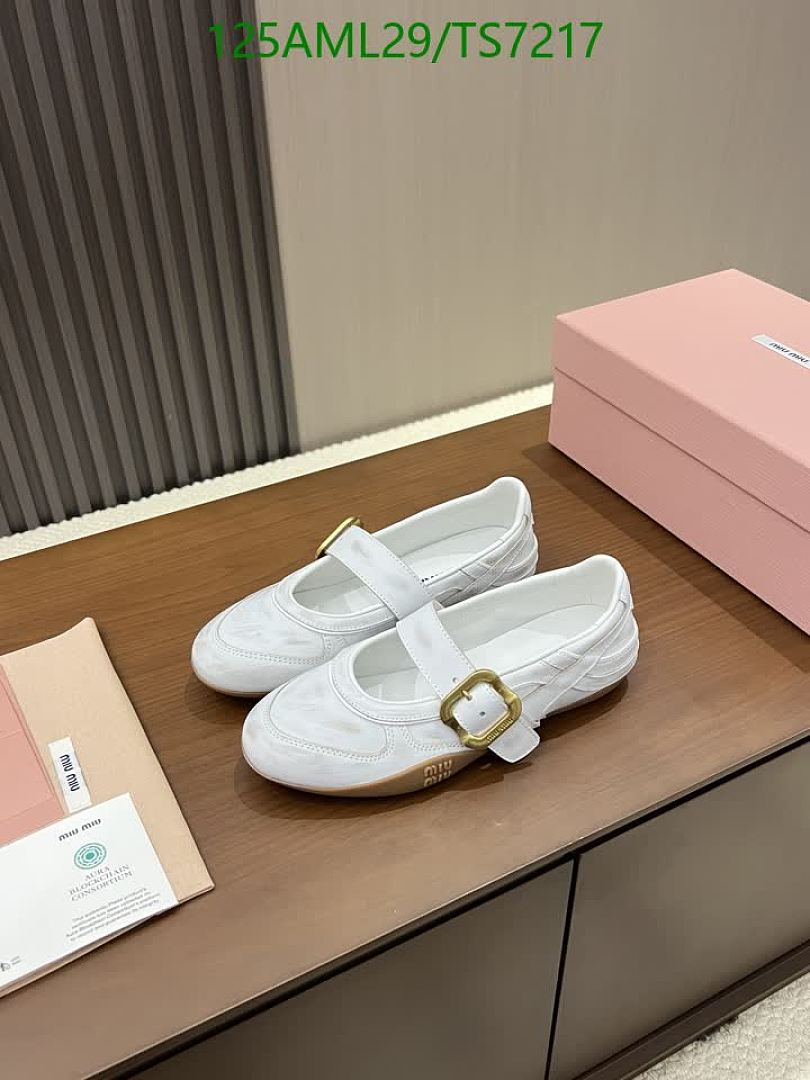 Miu Miu-Shoes(Women) Code: TS7217 $: 125USD