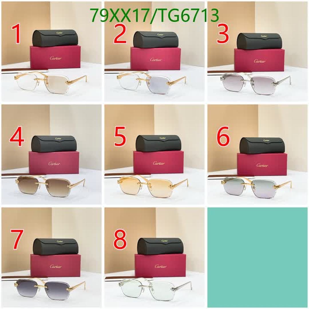 Cartier-Glasses Code: TG6713 $: 79USD