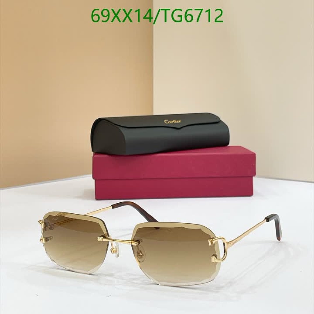 Cartier-Glasses Code: TG6712 $: 69USD