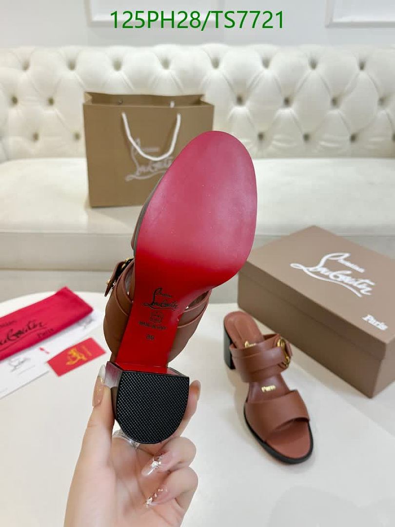 Christian Louboutin-Shoes(Women) Code: TS7721 $: 125USD