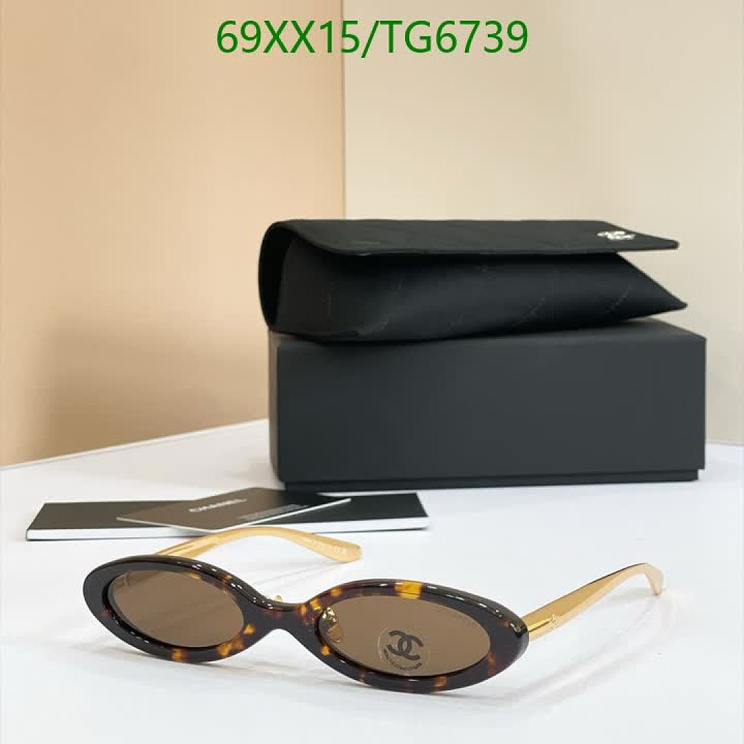 Chanel-Glasses Code: TG6739 $: 69USD