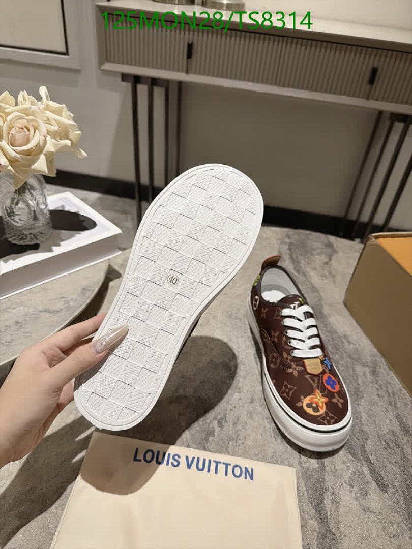 LV-Shoes(Men) Code: TS8314 $: 125USD