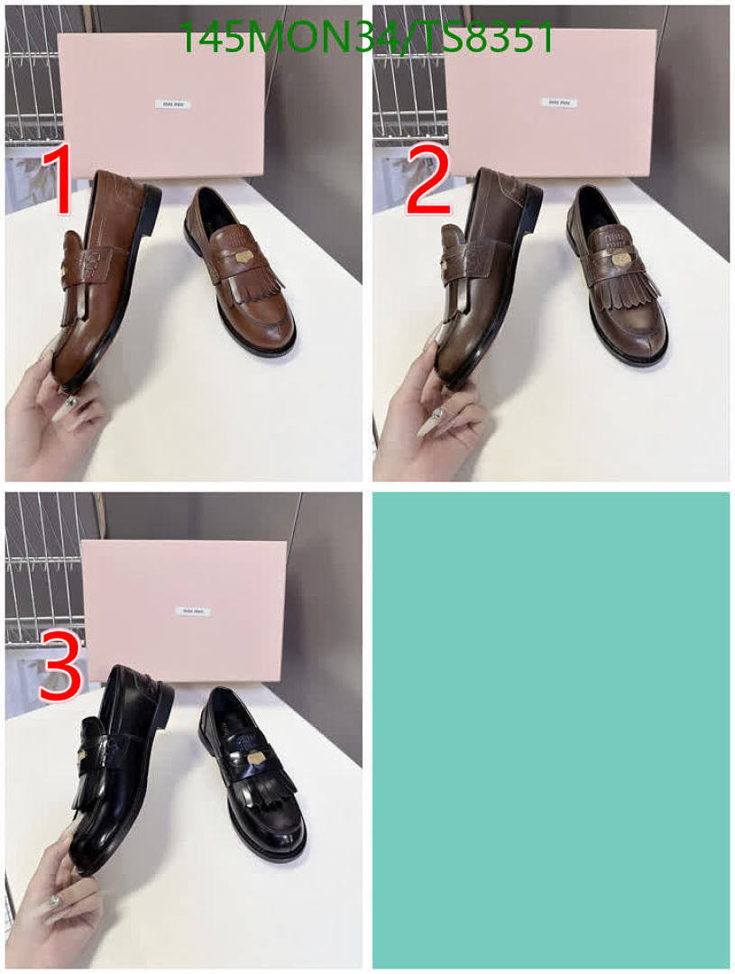 Miu Miu-Shoes(Women) Code: TS8351 $: 145USD