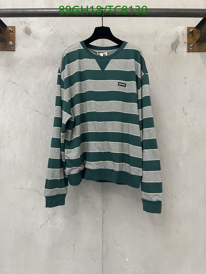 Miu Miu-Clothing Code: TC8130 $: 89USD