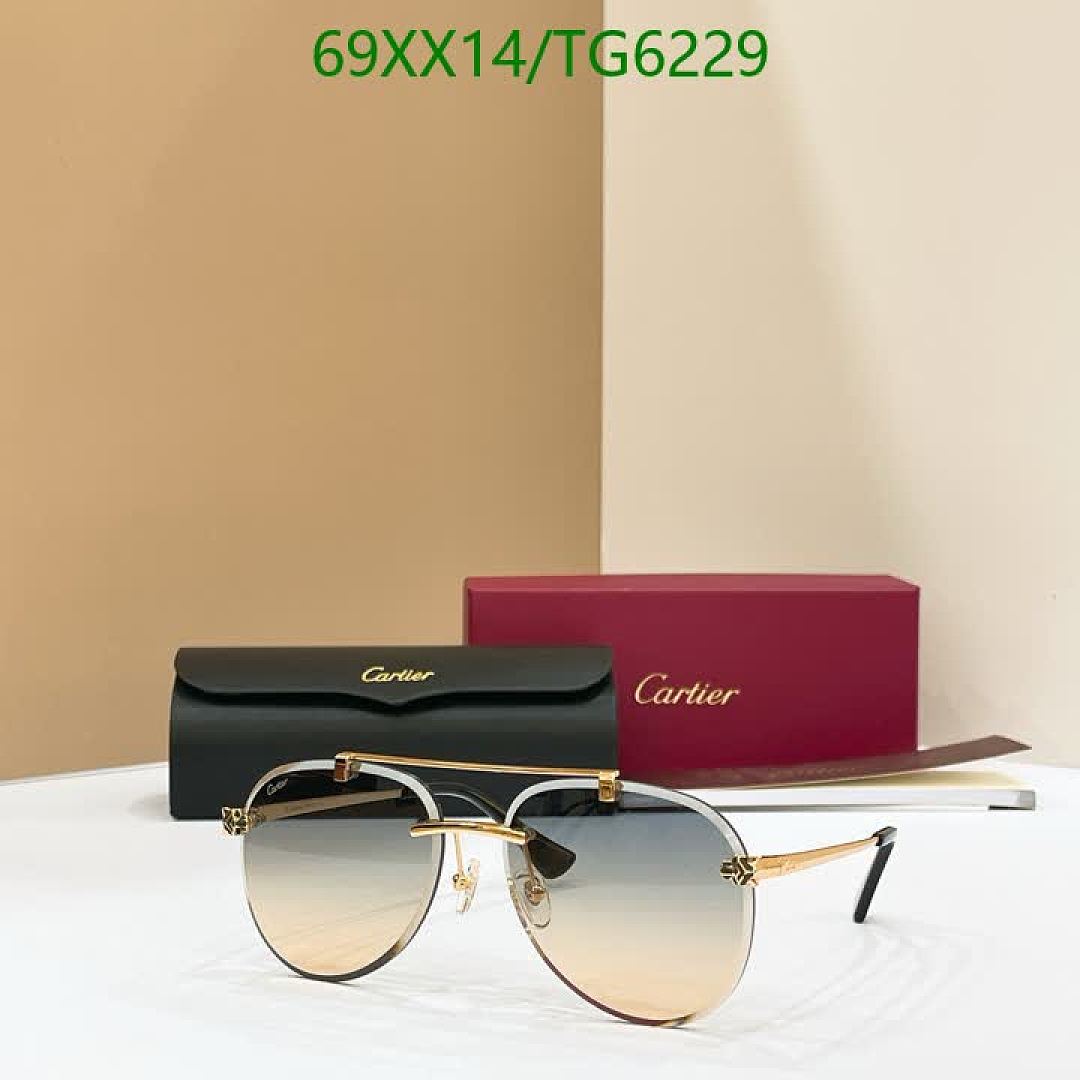 Cartier-Glasses Code: TG6229 $: 69USD