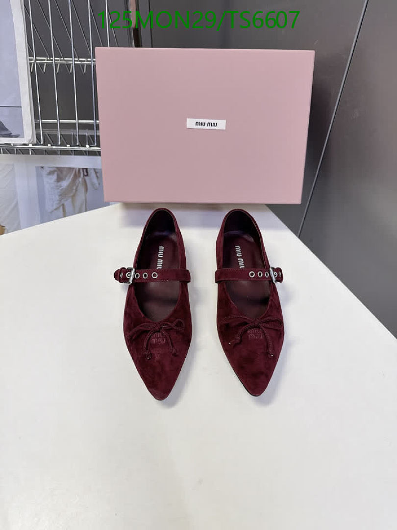 Miu Miu-Shoes(Women) Code: TS6607 $: 125USD