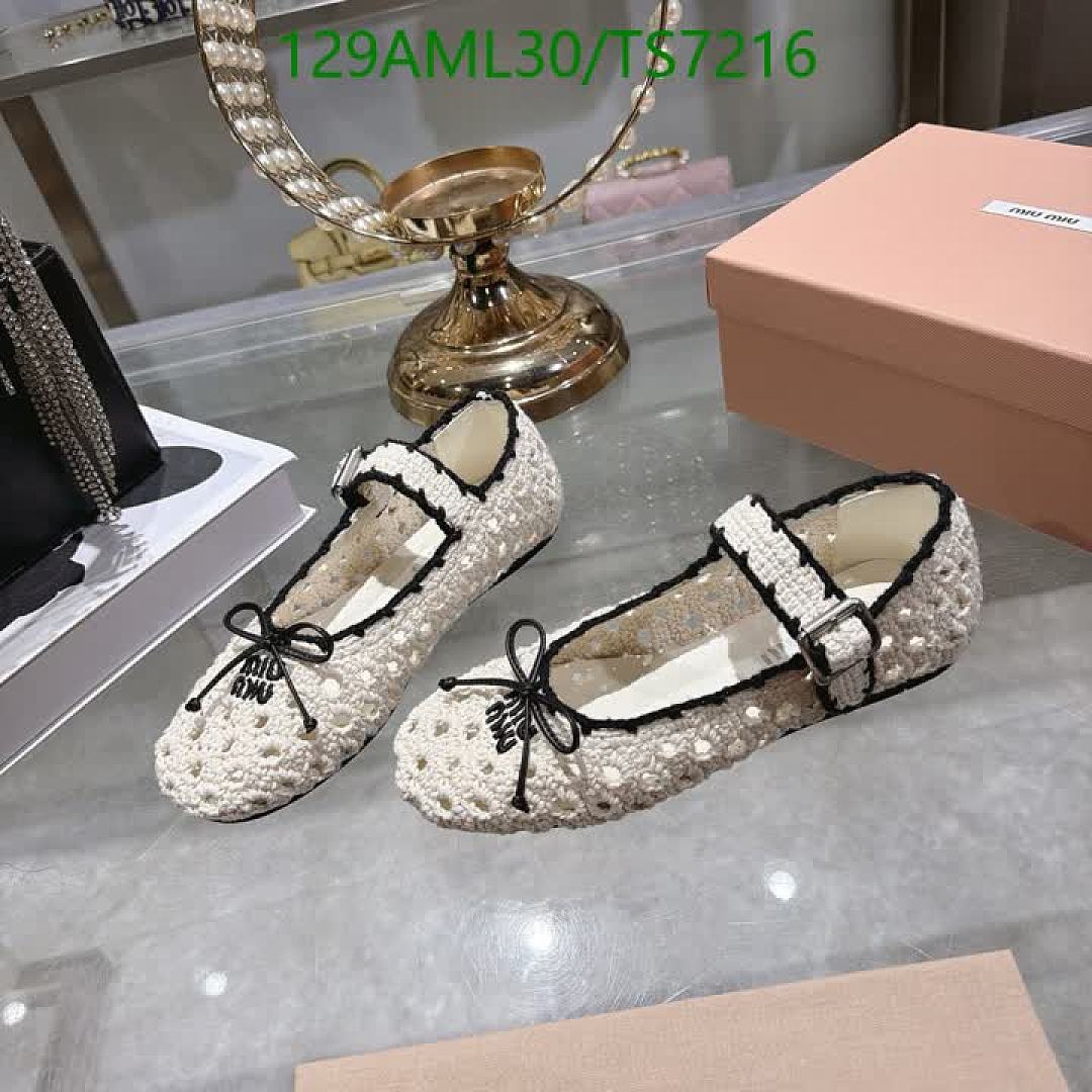 Miu Miu-Shoes(Women) Code: TS7216 $: 129USD