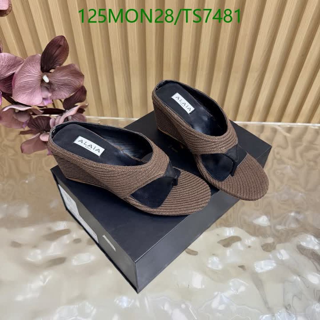 Alaia-Shoes(Women) Code: TS7481 $: 125USD