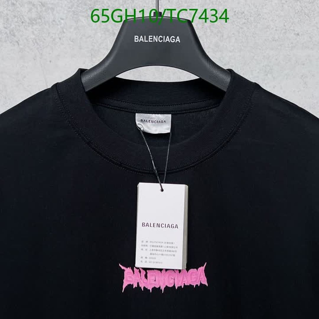 Balenciaga-Clothing Code: TC7434 $: 65USD